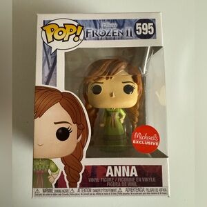 🩵 595 Disney Funko Pop Frozen II Anna * MICHAELS EXCLUSIVE* 🩵